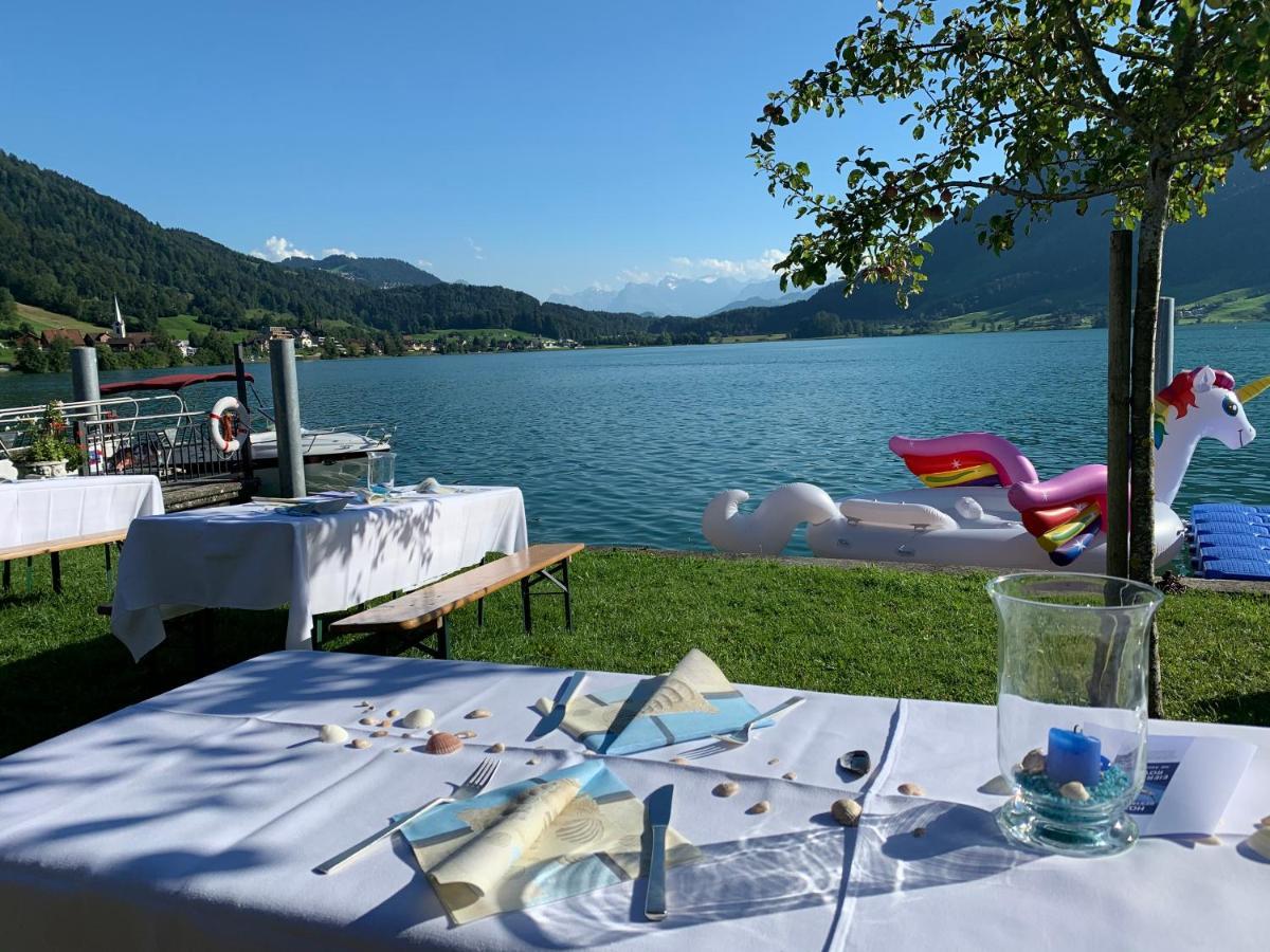 Hotel - Restaurant Eierhals Am Aegerisee Oberägeri Exterior photo